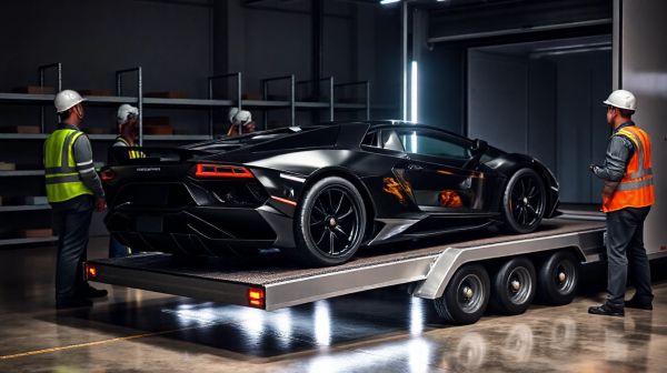 Top entreprises pour un transport sécurisé de supercars